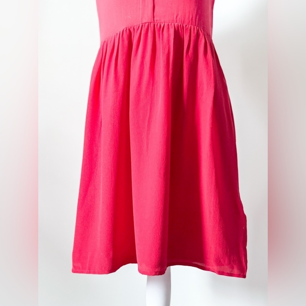 Madewell Red Mini Babydoll Dress - Picture 3 of 5